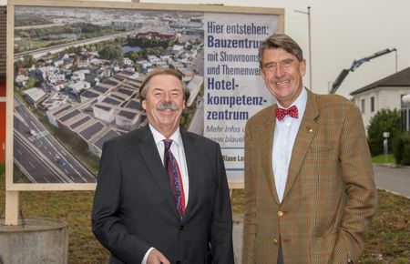 Erich Benischek und Univ.-Prof. Architekt DI Christoph M. Achammer