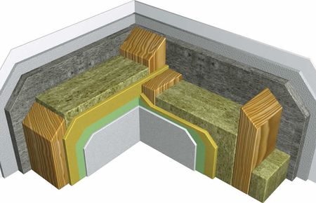 Holzrahmenkonstruktion