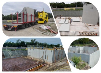 Der Bau des Bauzentrums geht zügig voran bauzentrum Der Bau des Bauzentrums geht zügig voran bauzentrum
