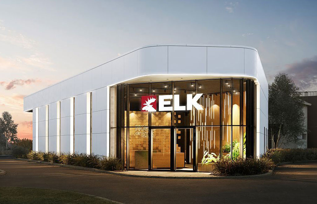 ELK  Fertighaus, ELK Experience Center, Außenansicht